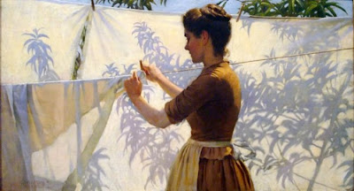 Charles Courtney Curran 1861-1942 | pintor impresionista estadounidense