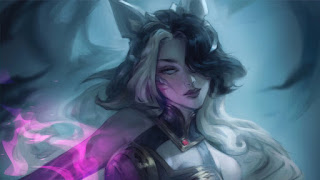 Coven Ahri LoL League of 4K #9200b Wallpaper PC Desktop