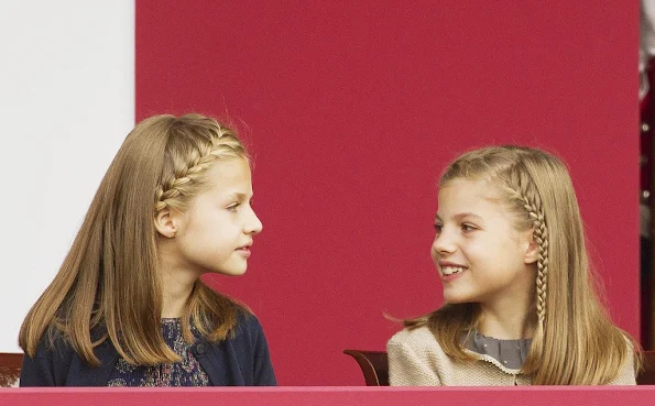 Queen Letizia of Spain, Princess Sofia of Spain and Princess Leonor