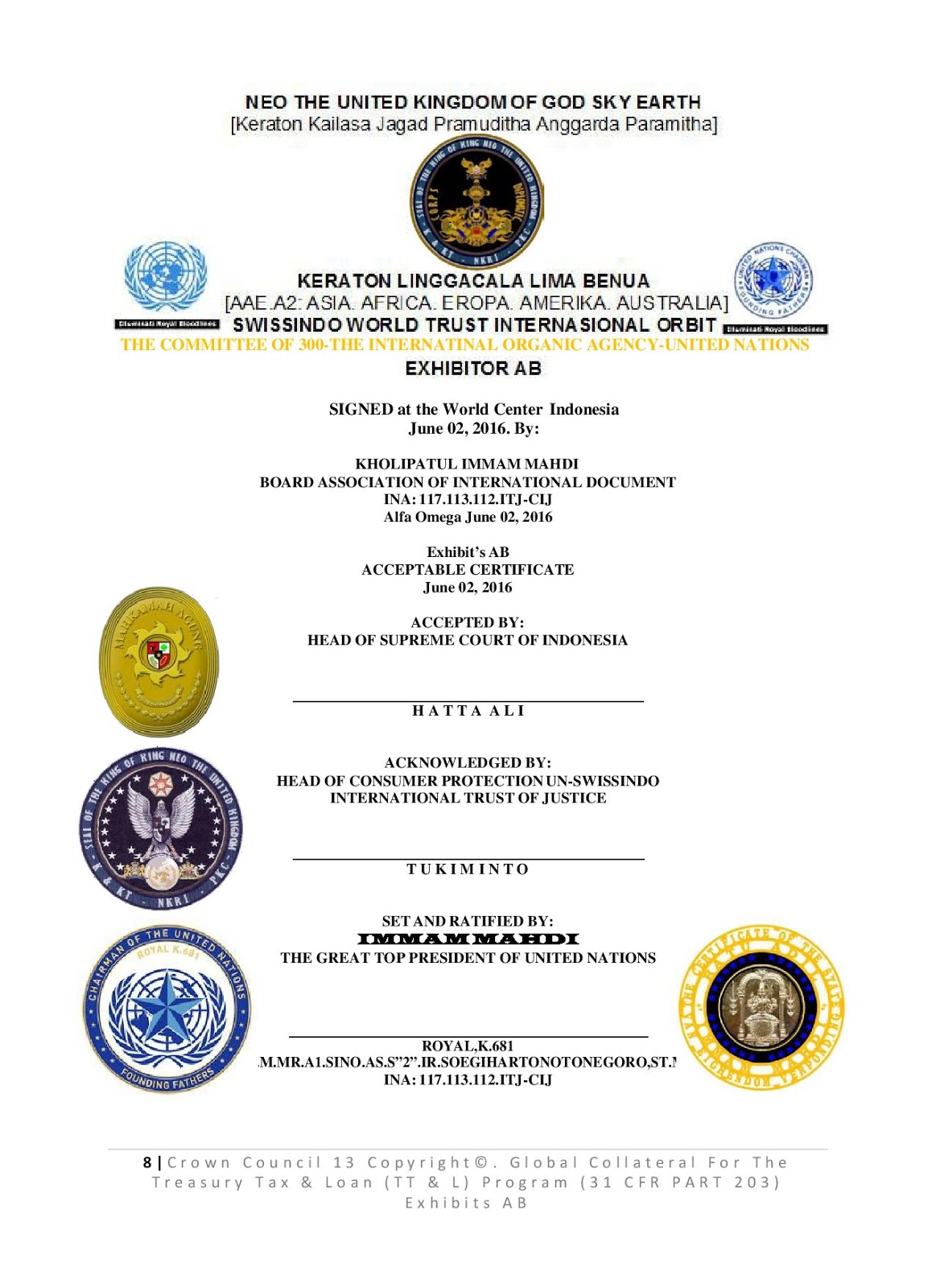 SWISSINDO REPLY ME FROM M1, MR.A1.Sino.AS.S“2” .IR.Soegihartonotonegoro,ST   (my Letter in indonesia to M1 SINO to thank him for the PROSPERITY FUNDS) MAHKAMAH%2BAGUNG-page-008