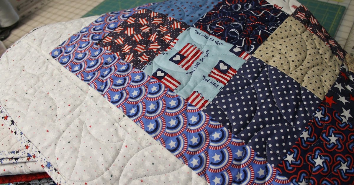 SunShine Sews... Patriotic Lap Quilts