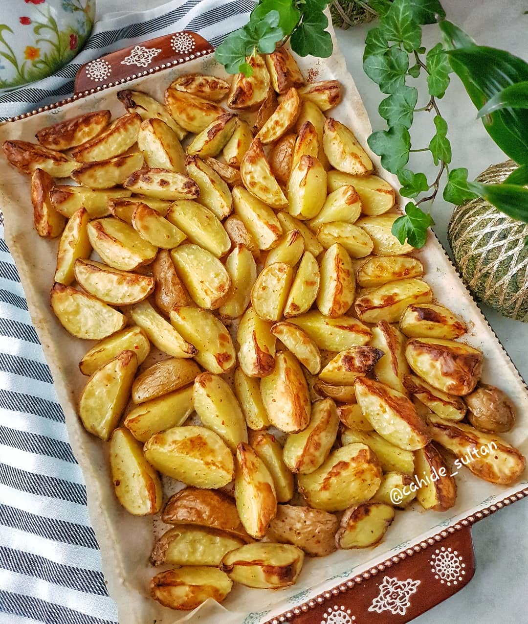 Fırında Patates Kızartması Tarifi Yemek Öğren