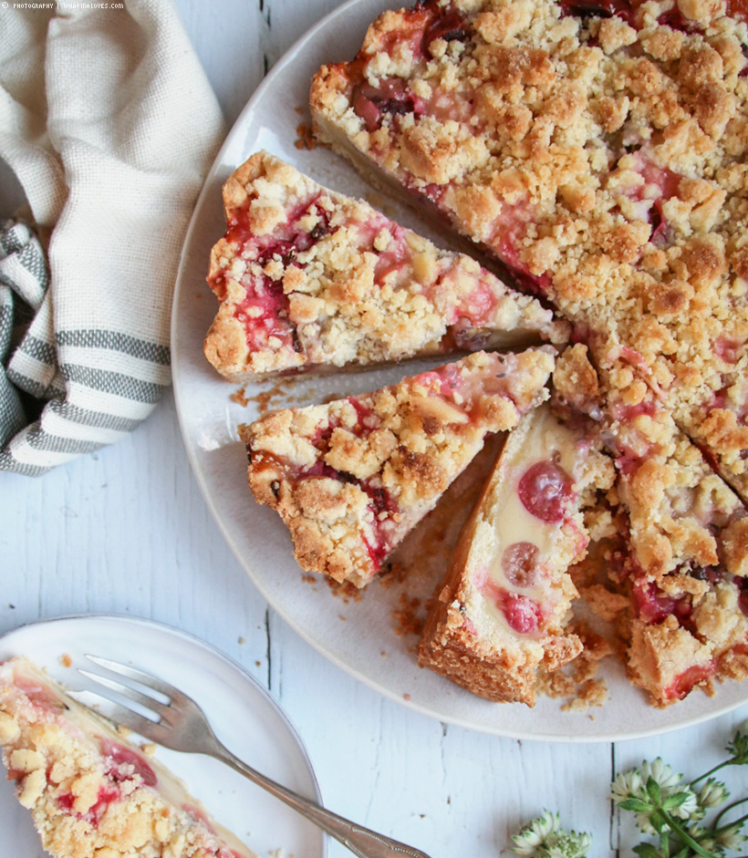 Stachelbeer-Streuselkuchen