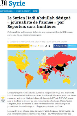La France décerne des prix de journalisme...à des djihadistes adeptes d'al nosra Capture3