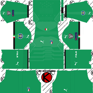 Italy 2018-2019 Kit - Dream League Soccer Kits