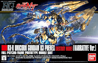 Carátula de la caja del RX-0 Unicorn Gundam 03 Phenex (Destroy Mode) (Narrative Ver.) [Gold Coating]