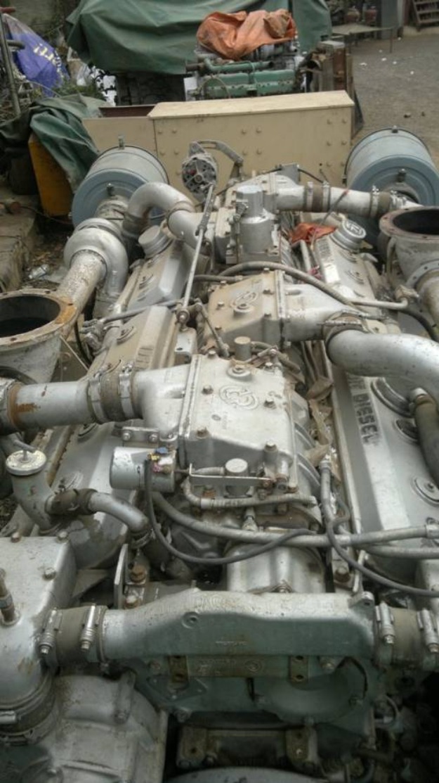 Marine Machinery and Marine Spare parts Detroit Diesel 1000 KVA Used