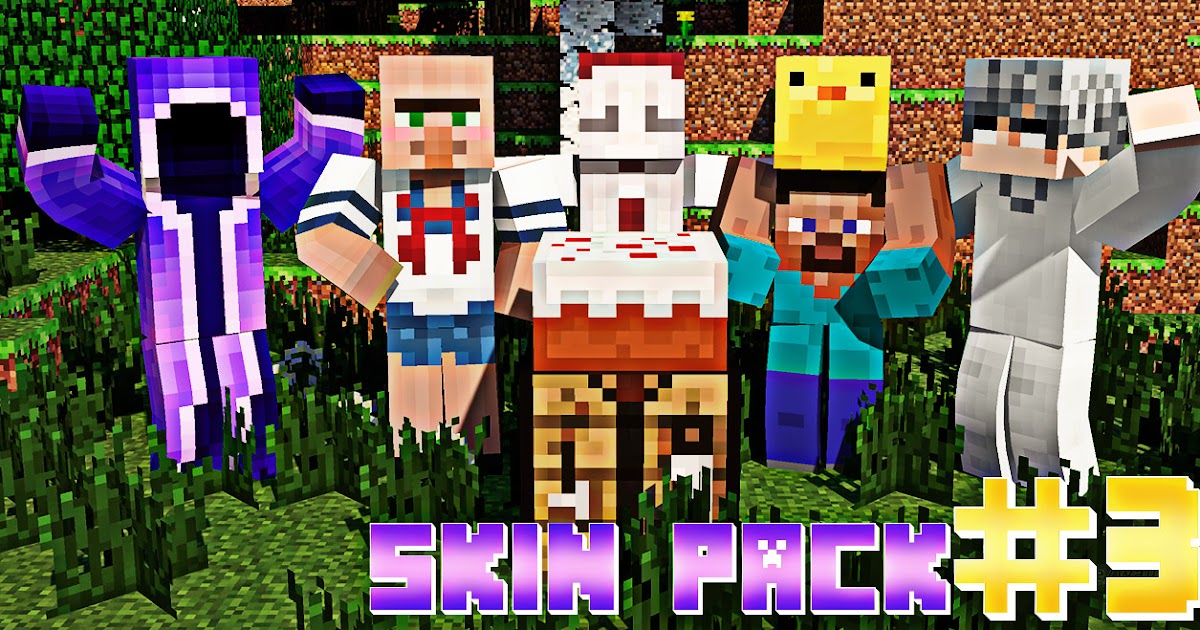 SKIN PACK 3 MINECRAFT