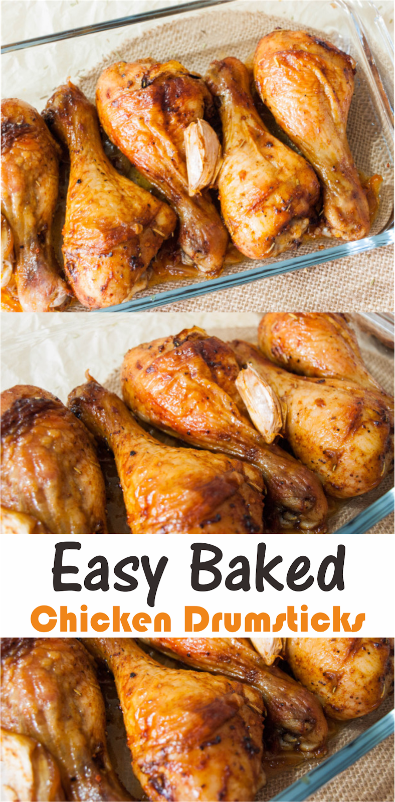Easy Baked Chicken Drumsticks | Think food