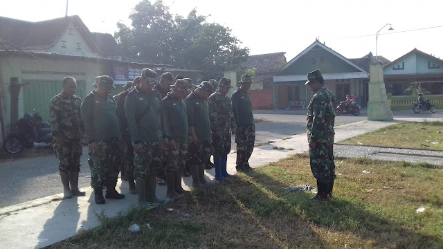 Awali Kegiatan Dengan Doa, Guna Kelancaran Tugas TMMD Reguler 105 Tahun 2019   