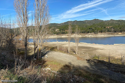 Vistes del pantà de Riudecanyes