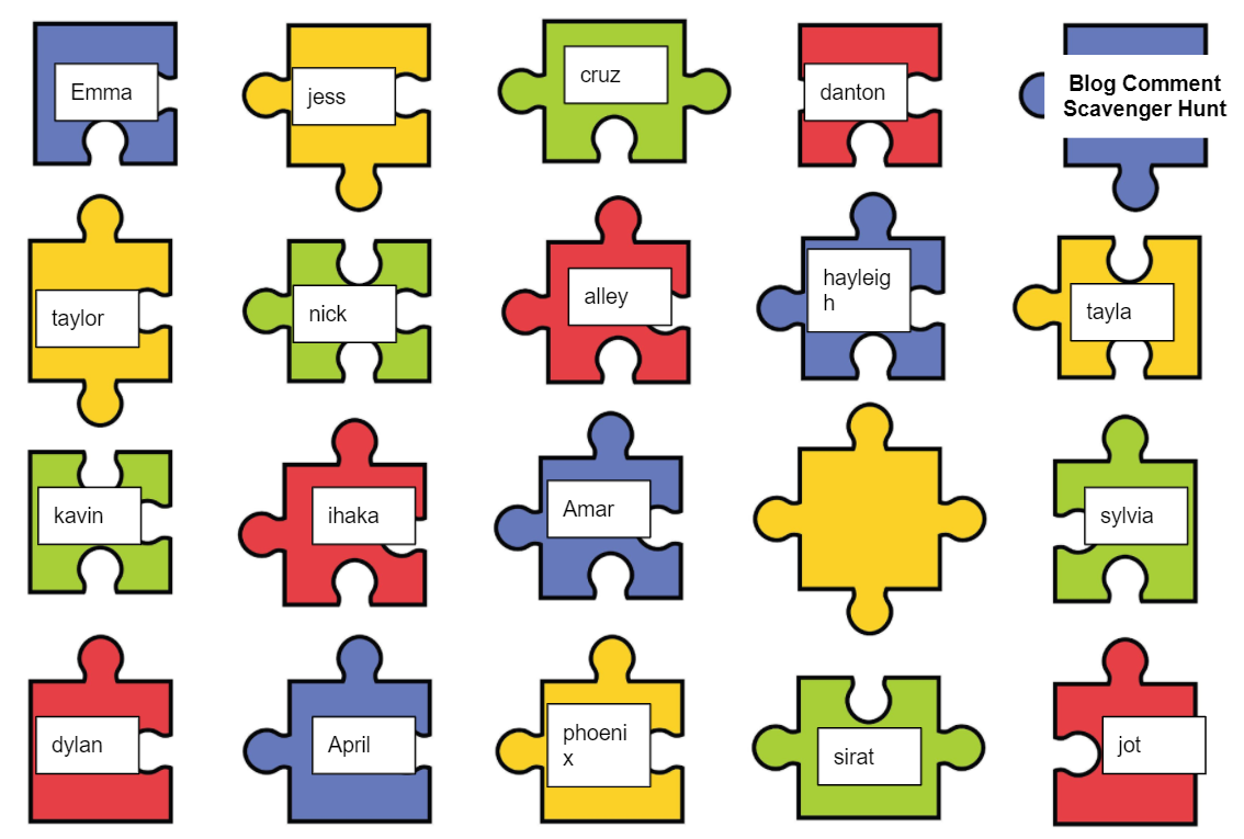 Miss Henderiks Class Blog Have you noticed the puzzle pieces?
