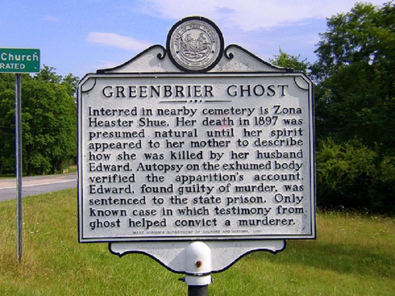 Image result for greenbrier ghost"