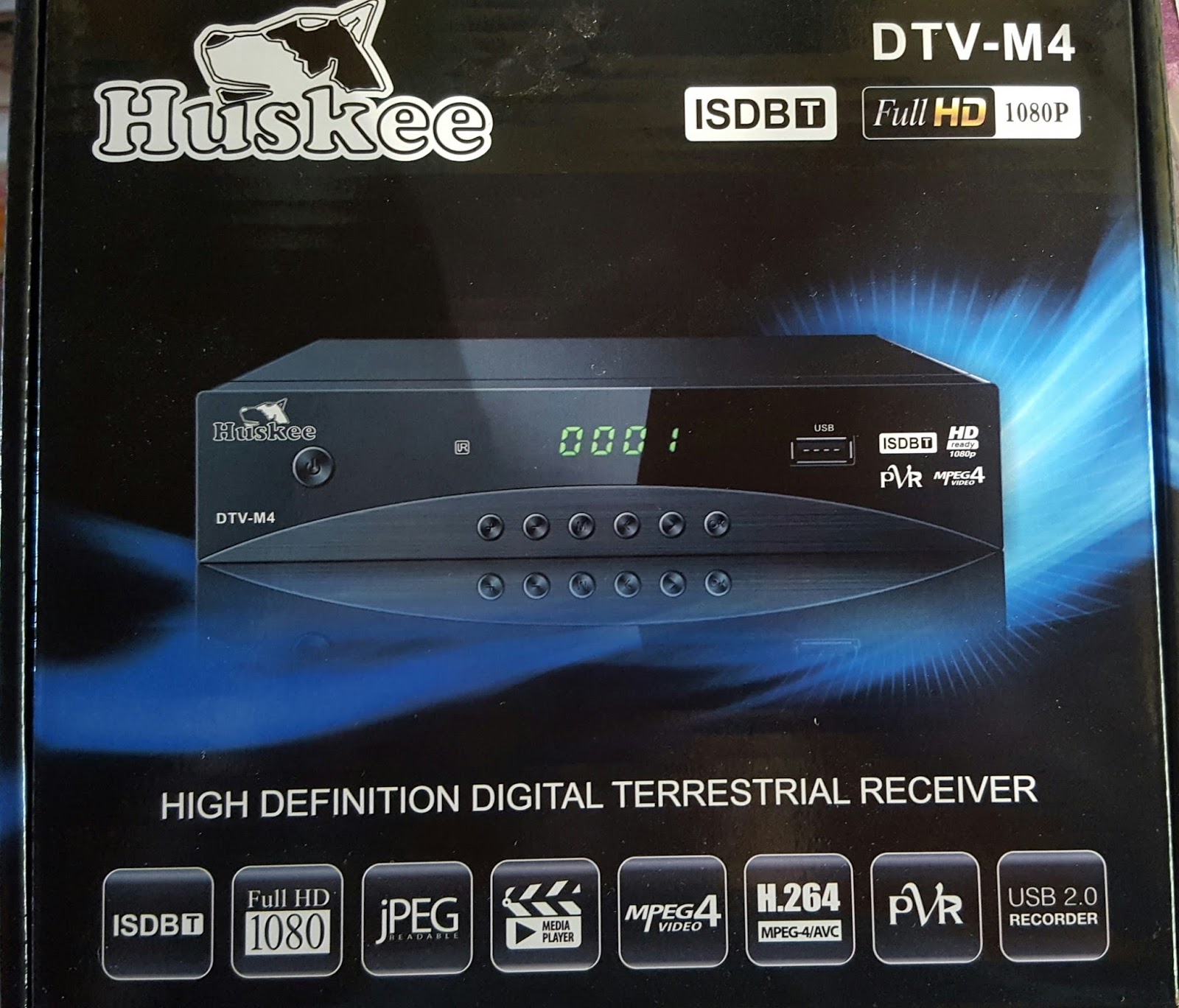 Sintonizador Decodificador Tv Digital Hd Canales Libre Isdb-t TDT