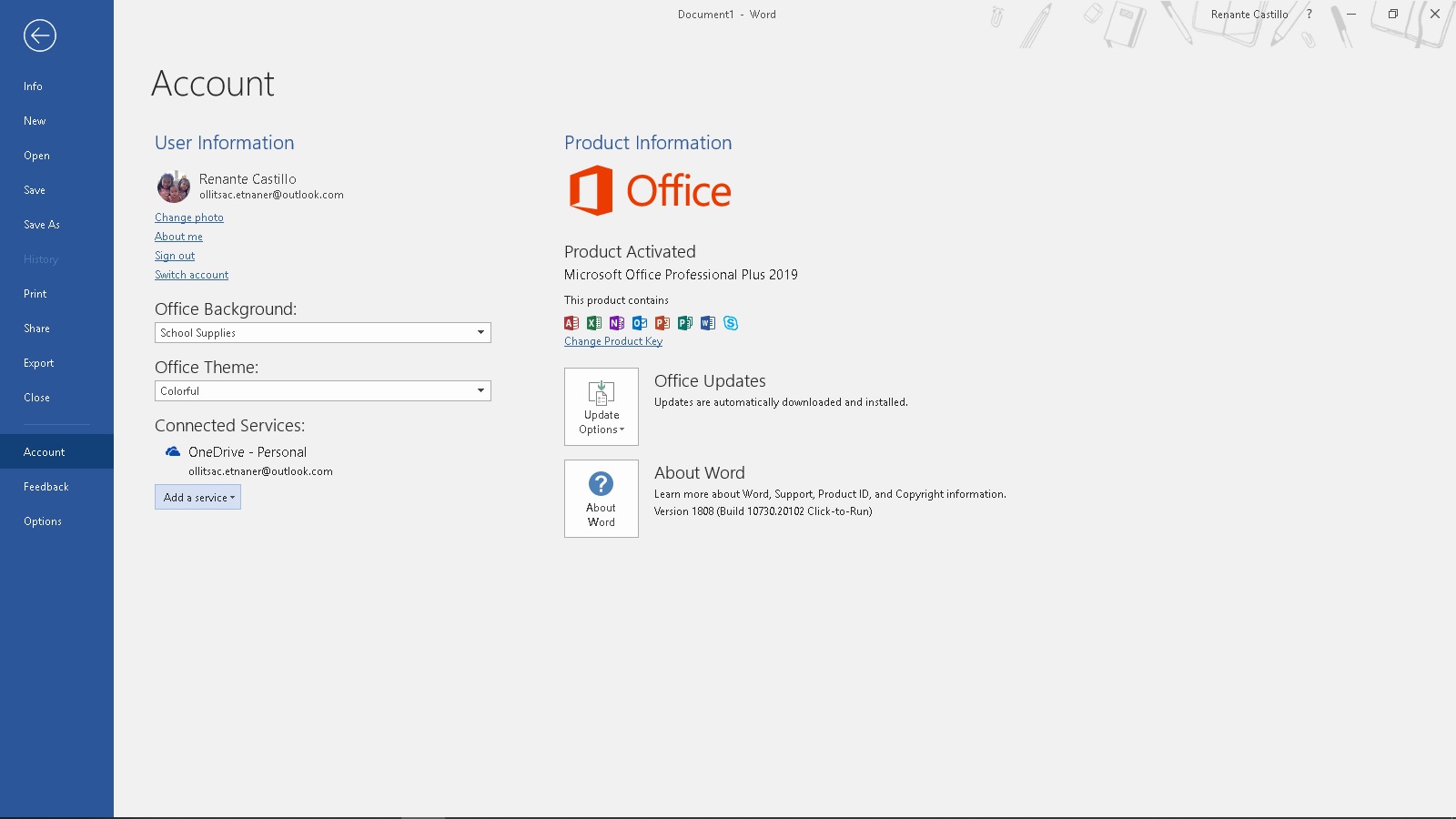 activate office 365 with product key