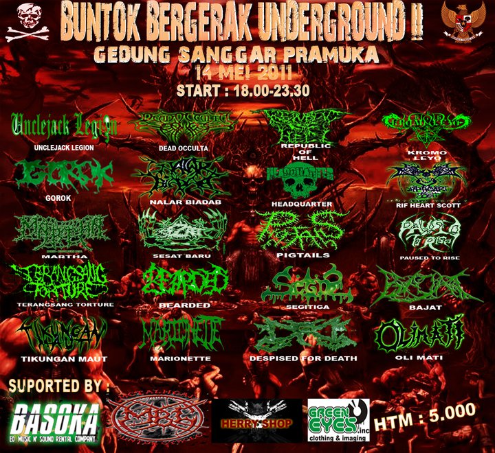 BUNTOK BERGERAK UNDERGROUND 2