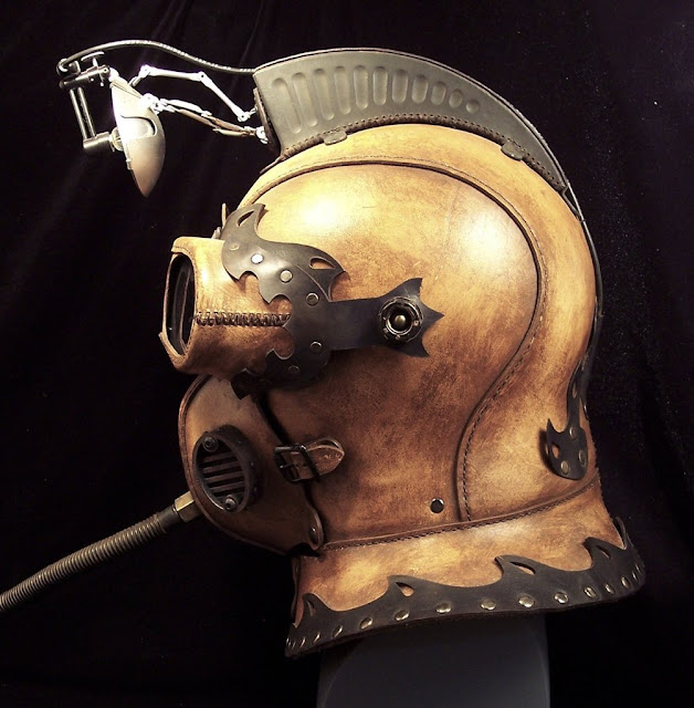 steampunk helmets