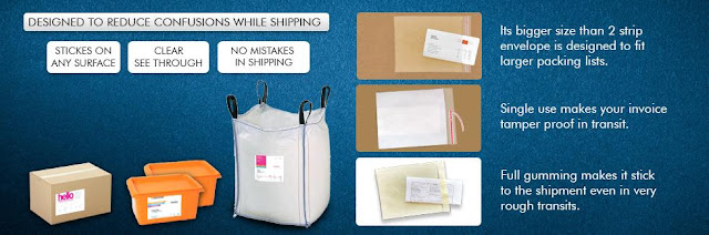 Side Loading Packing List Envelopes