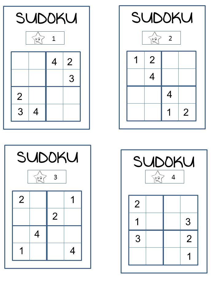 Sudoku avec fiches numérotées - terrain de jeu 18 x 18 cm - jeu
