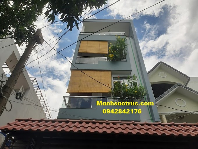 THI CÔNG MÀNH TRE TRÚC NHÀ CHÚ HÙNG TẠI GÒ VẤP