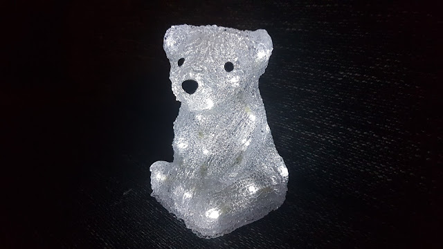 LED Eisbär Weihnachtsdekoration