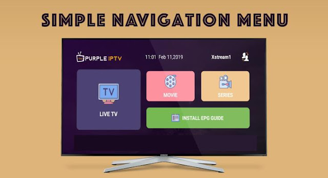Purple Universal IPTV APK Latest Updated + Free Activation Codes 