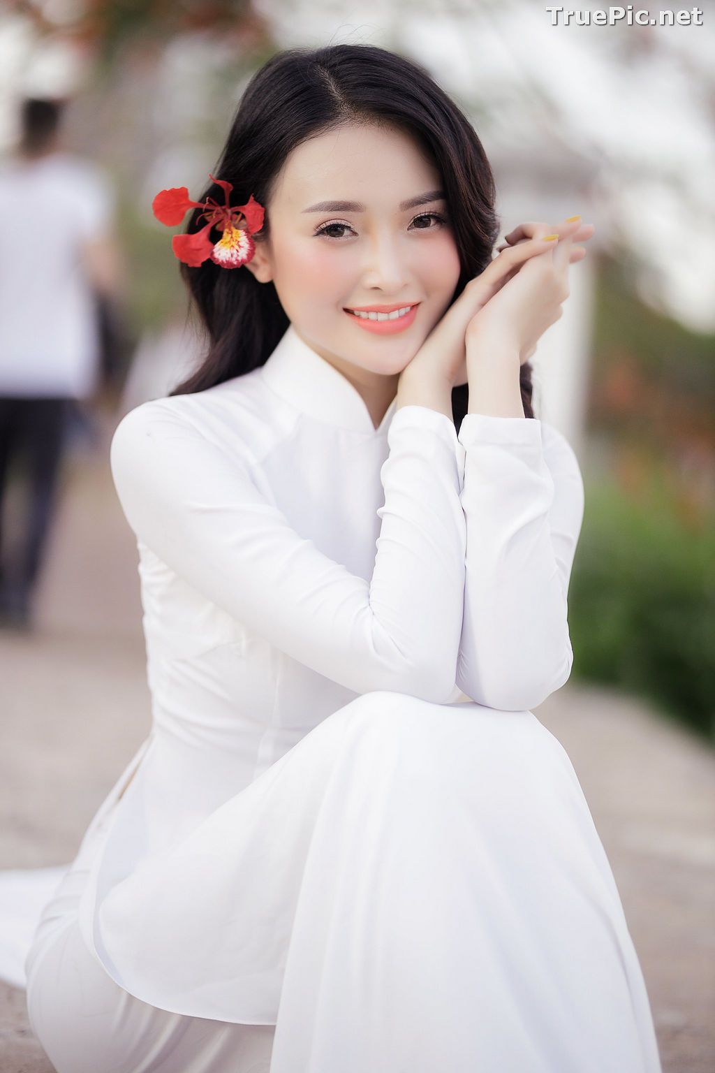 Image The Beauty of Vietnamese Girls with Traditional Dress (Ao Dai) #3 - TruePic.net - Picture-32
