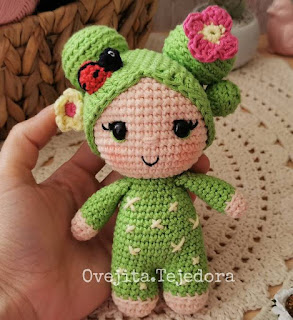 PATRON GRATIS MUÑECA CACTUS AMIGURUMI 44580