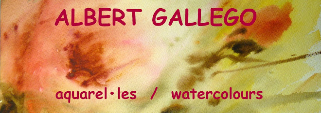 ALBERT GALLEGO AQUAREL•LES  ACUARELAS AQUARELLES  WATERCOLORS