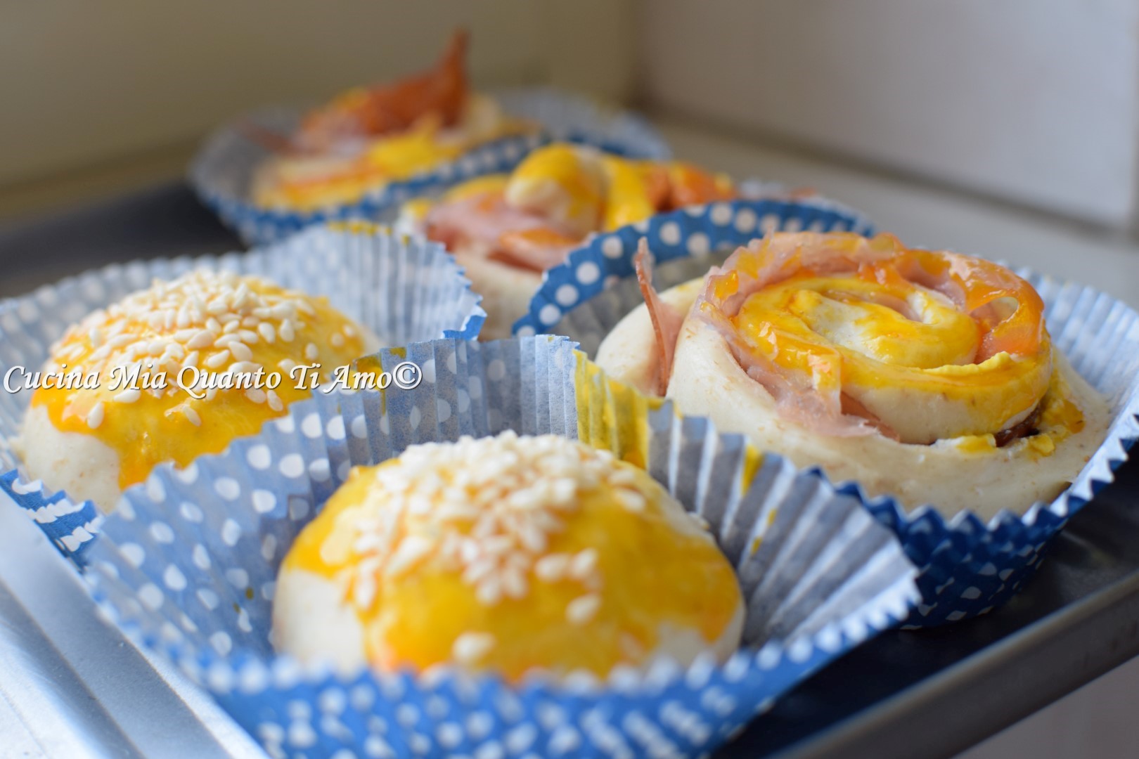 Rustici di panbrioche senza lattosio di Benedetta Rossi Cucina Mia