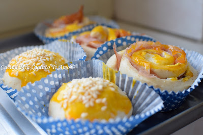 Rustici di pasta brioche senza lattosio