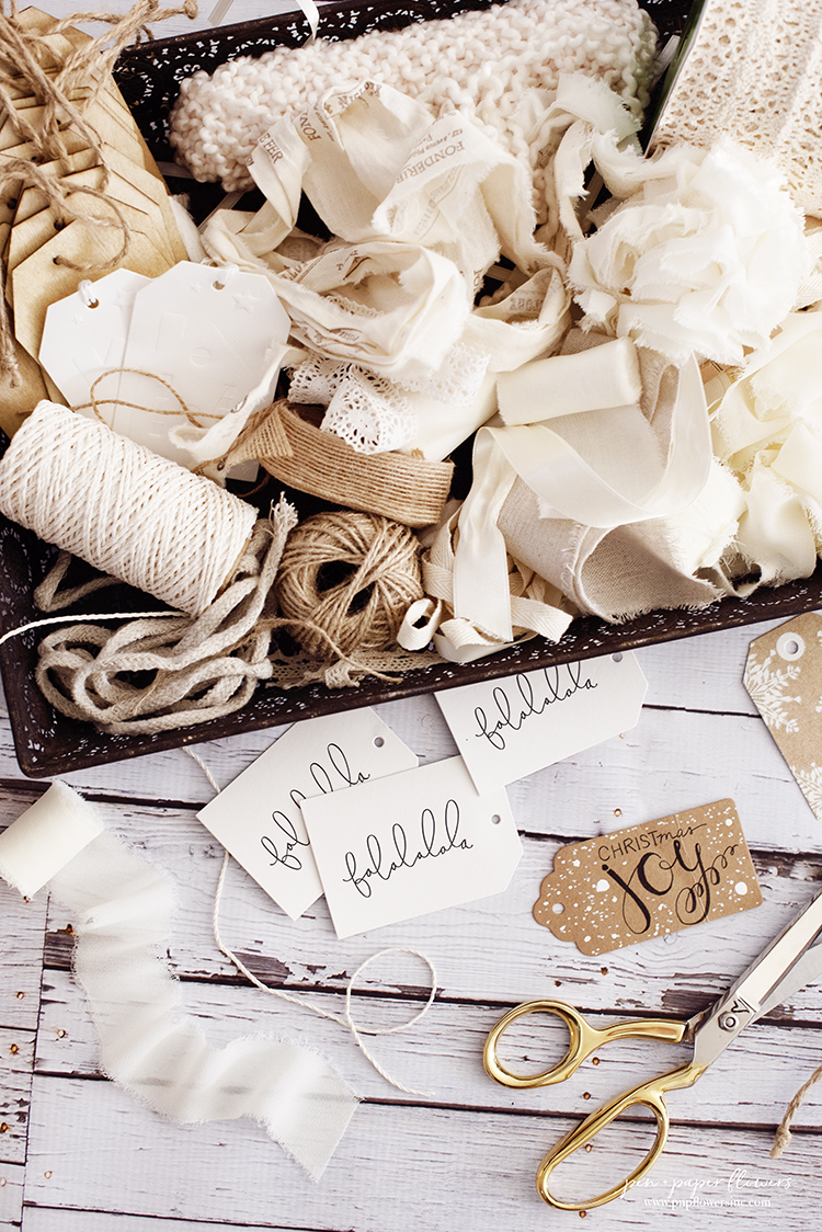 Pen Paper Flowers STYLING Neutral Natural Gift Wrapping Ideas pen-paper-flowers-styling-neutral-natural-gift-wrapping-ideas