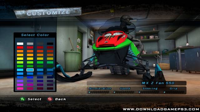 Ski Doo Snowmobile Challenge   Download game PS3 PS4 PS2 RPCS3 PC free - 55