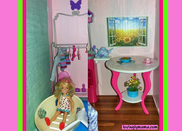 DIY Barbie Dream Doll House - Barbie doll - Barbie doll house - how to make a doll house - homeschooling - summer craft - homeschooling - Bacolod mommy blogger- doll furniture