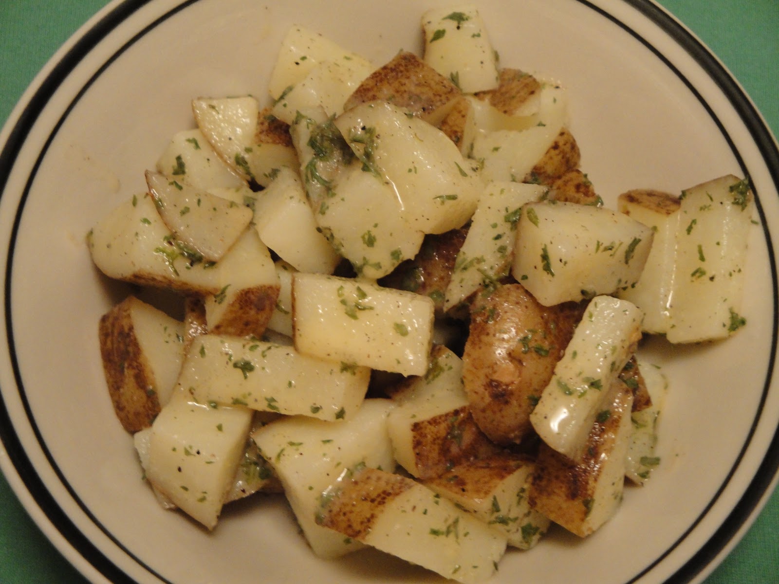 Christine's Pantry Parsley Potatoes