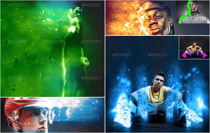 1850جـيـجـا مؤثرات بصرية سمعيه ومشاريع Elemental Photoshop Action.png