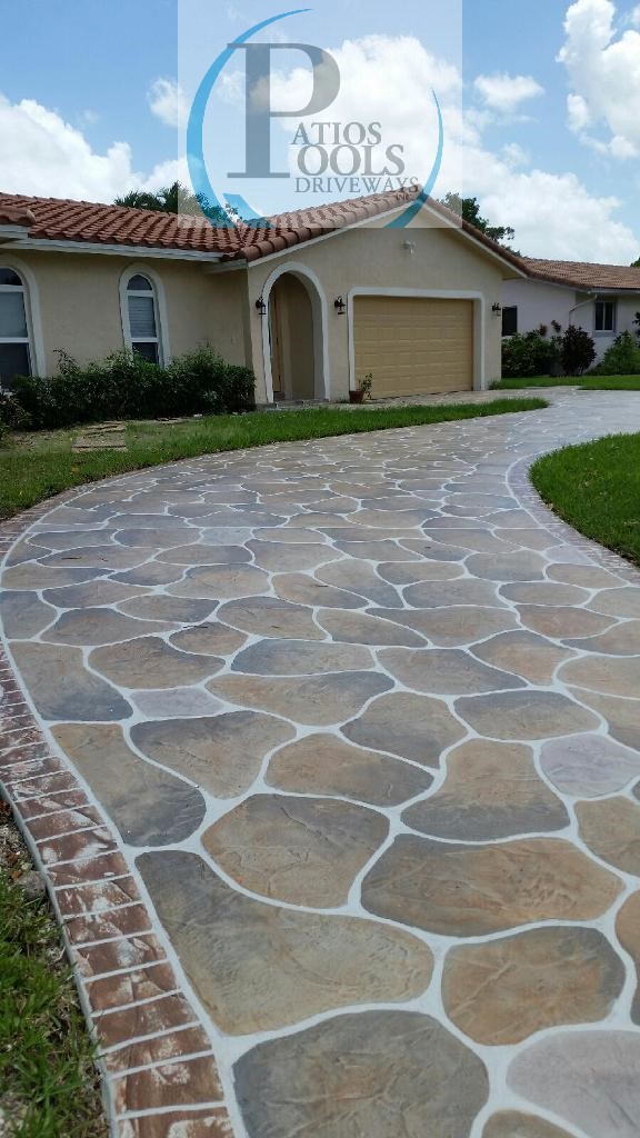 Decorative Concrete: The many faces for your driveway, patio, or pool