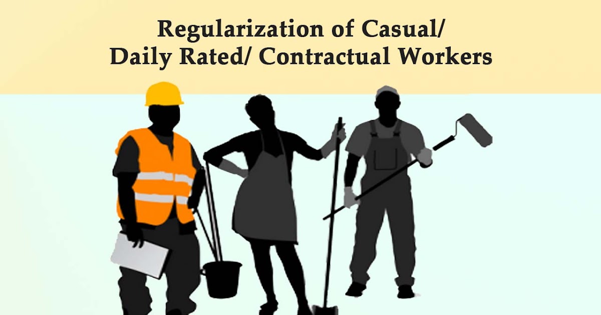 Board HR: Regularisation & Absorption of Contract Workers