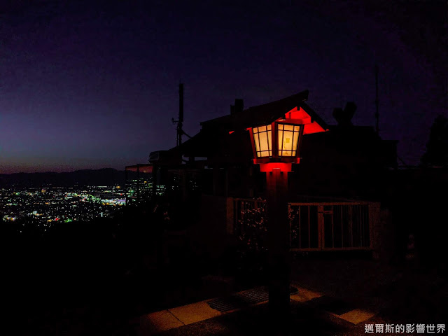 【福岡】筑後国一の宮高良大社|海拔312公尺看夜景