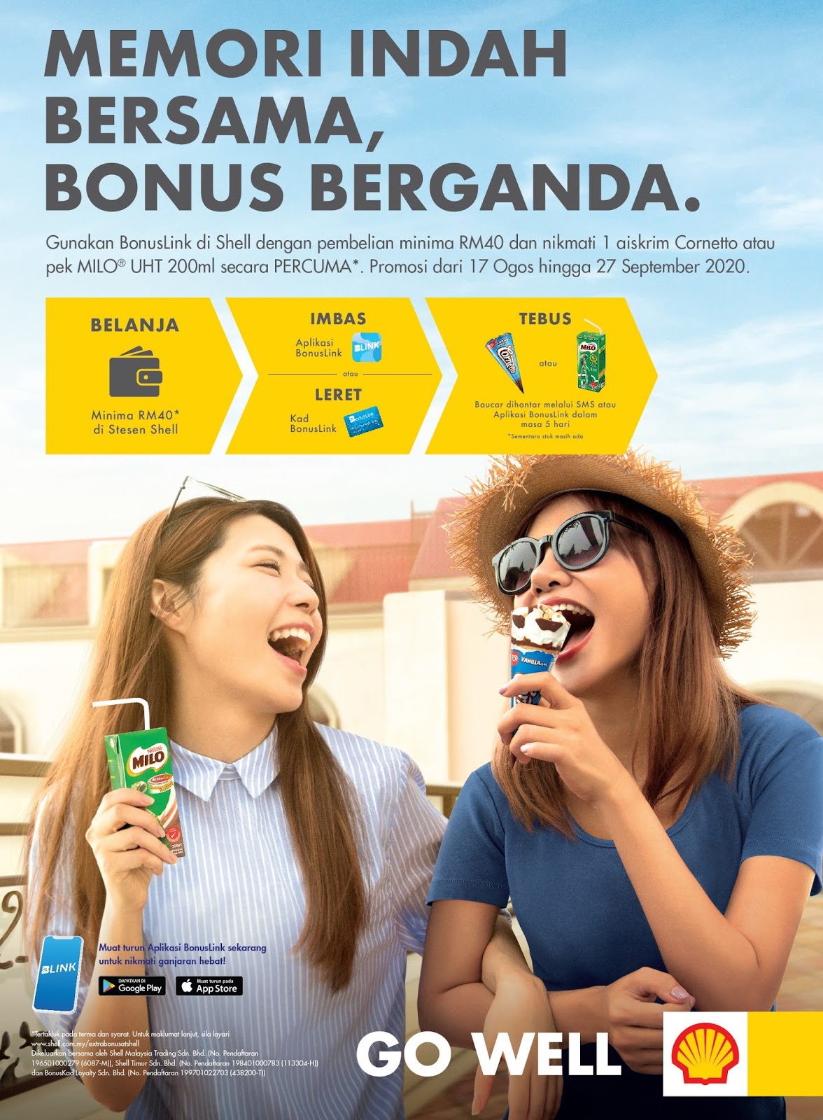 REWARDING TREATS AT SHELL WITH BONUSLINK