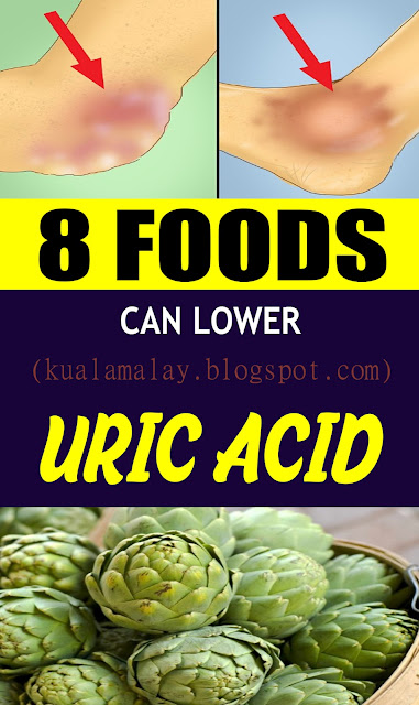 8 FOODS CAN LOWER URIC ACID - natural health Tip