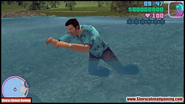 Swimming Mod for GTA Vice City PC