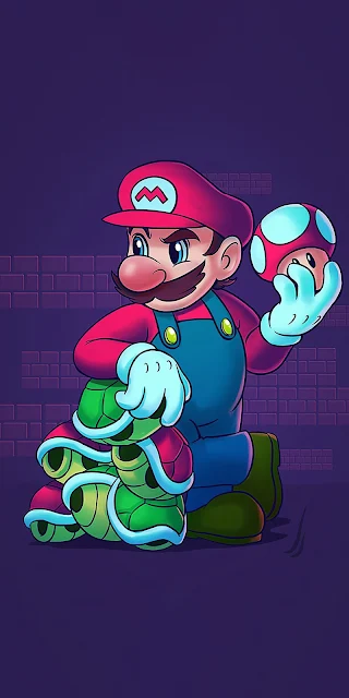 Plano de Fundo Celular Super Mario World