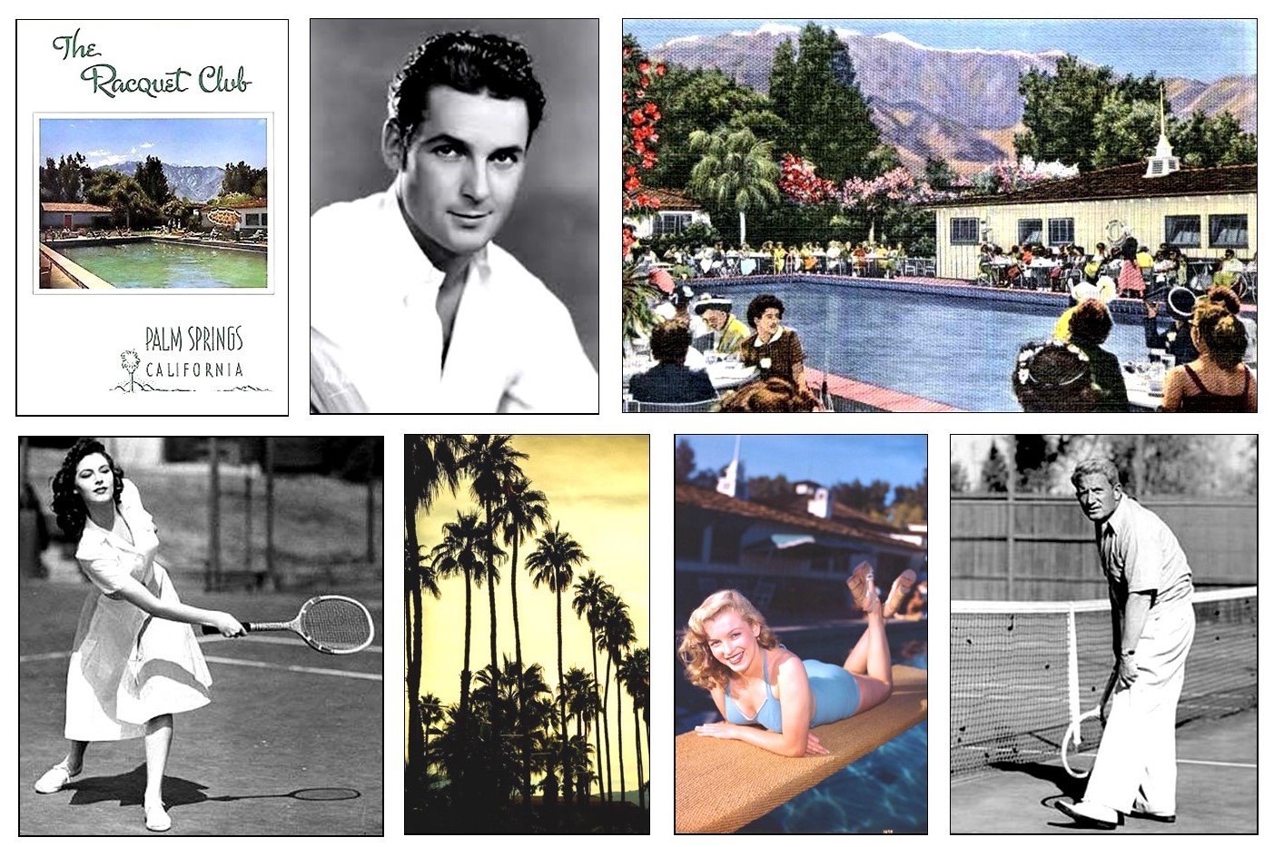 Lady Eve's Reel Life: Old Hollywood Haunts, Pt. 2: Charlie Farrell's  Racquet Club in Palm Springs