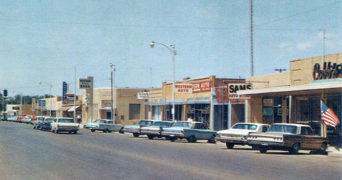 transpress nz rears of the 1960s, Muleshoe, Texas, 1965