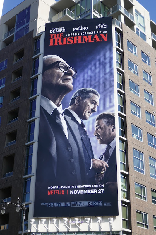 The Irishman Netflix movie billboard Irishman Netflix movie billboard