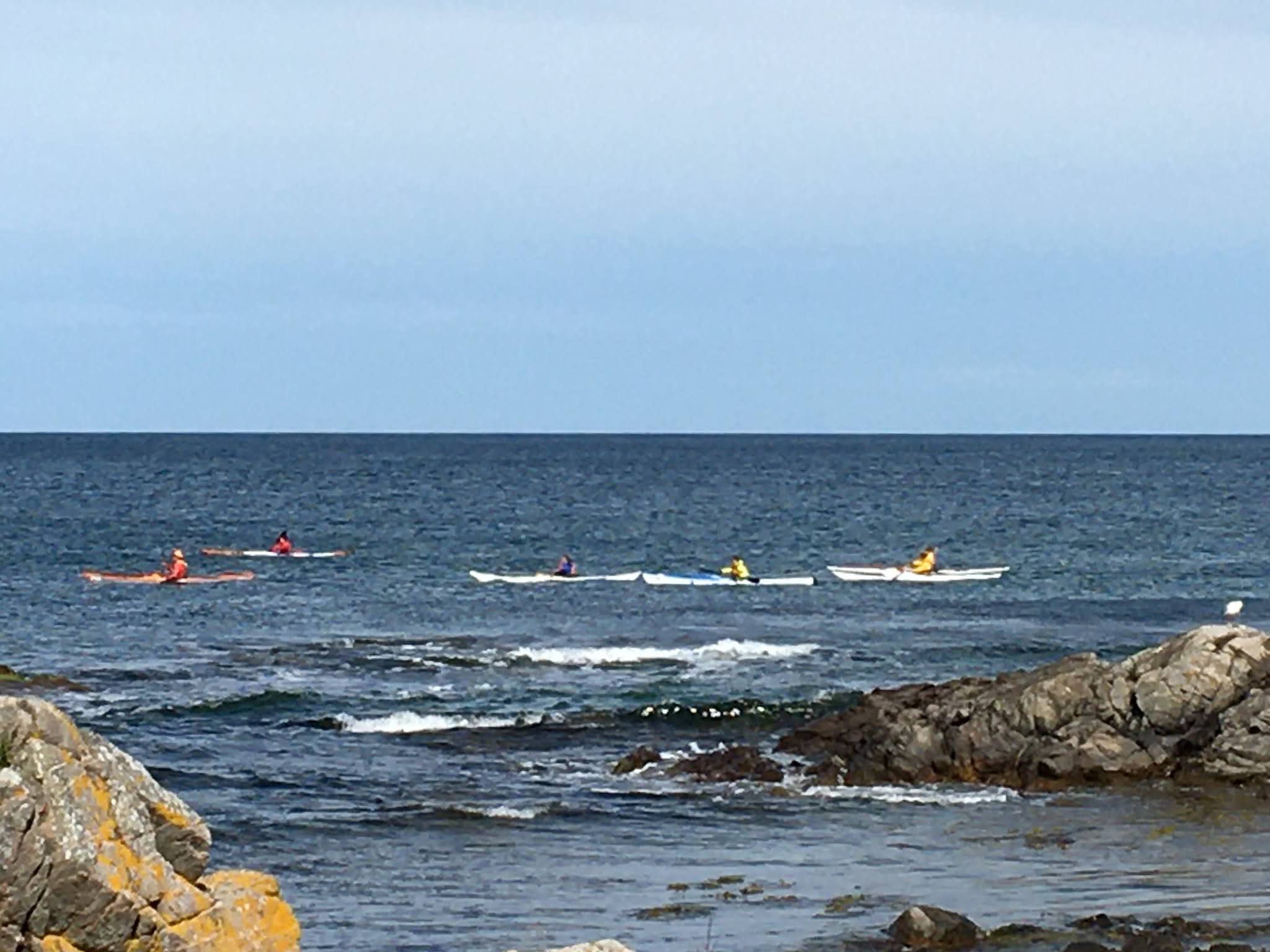 BORNHOLM OG CHRISTIANSØ RUNDT I KAJAK