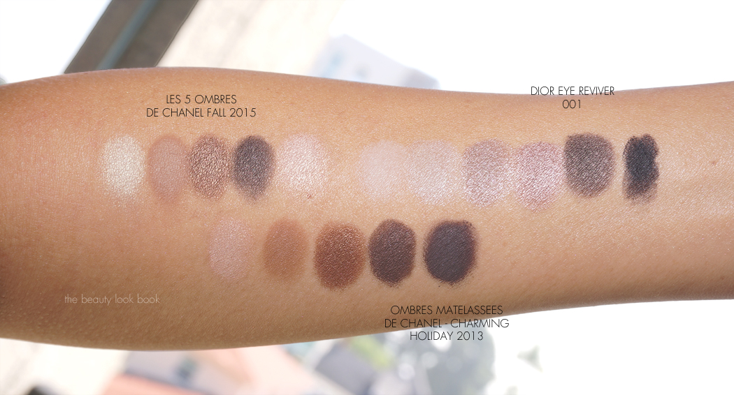 shorts TOP 5 CHANEL Eyeshadow palettes  Swatches & Closeups in less than a  minute ⭐️ 