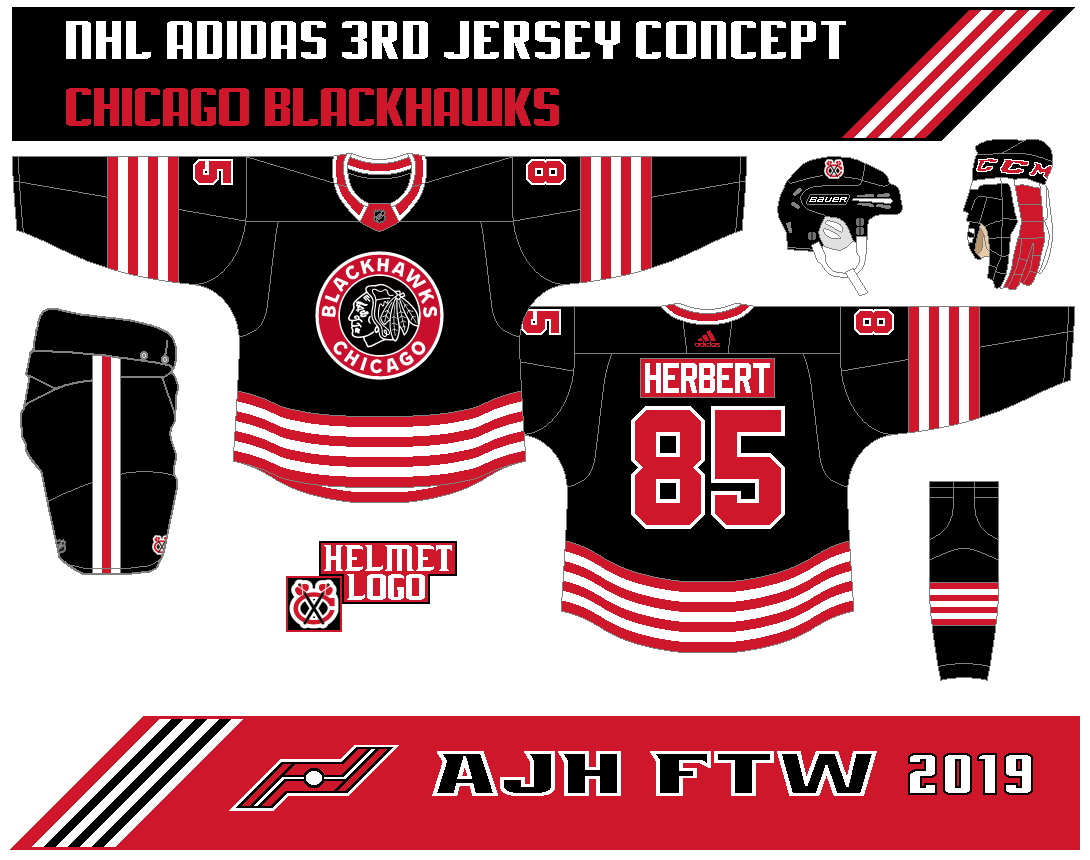 AJH Hockey Jersey Art: NHL Adidas Nightmare Concept: Colorado Avalanche &  Philadelphia Flyers