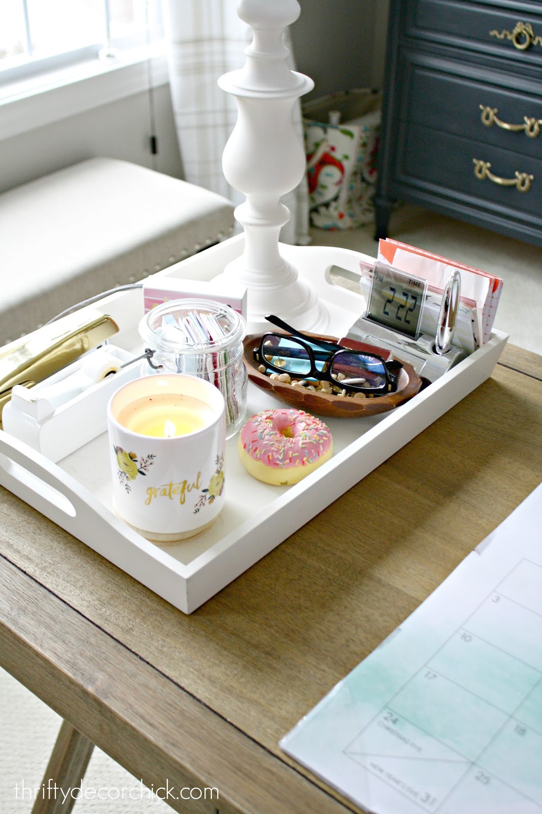 My Bright And Pretty Office From Thrifty Decor Chick